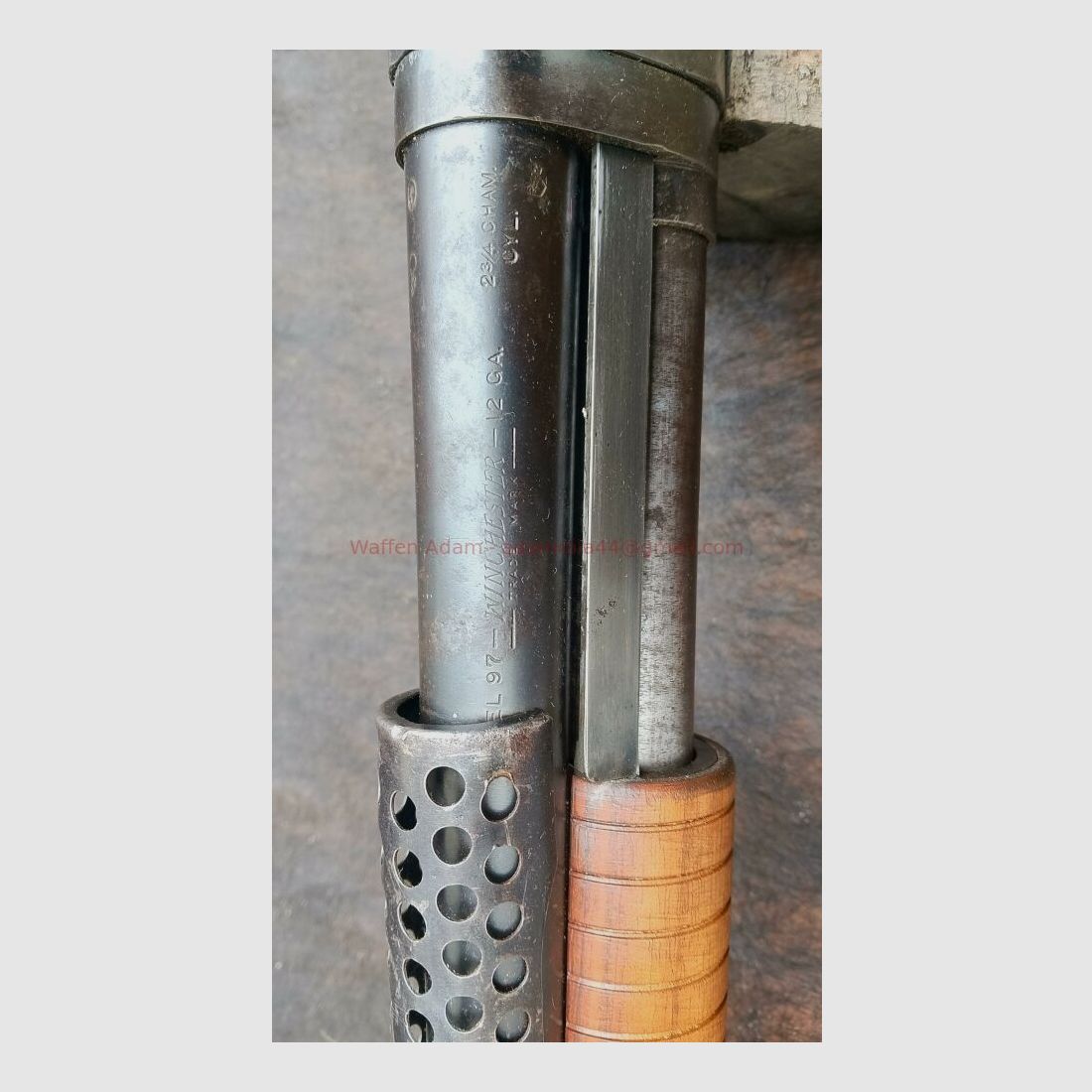 Winchester 1897 U.S.- Trench Gun- WK II Riot Gun