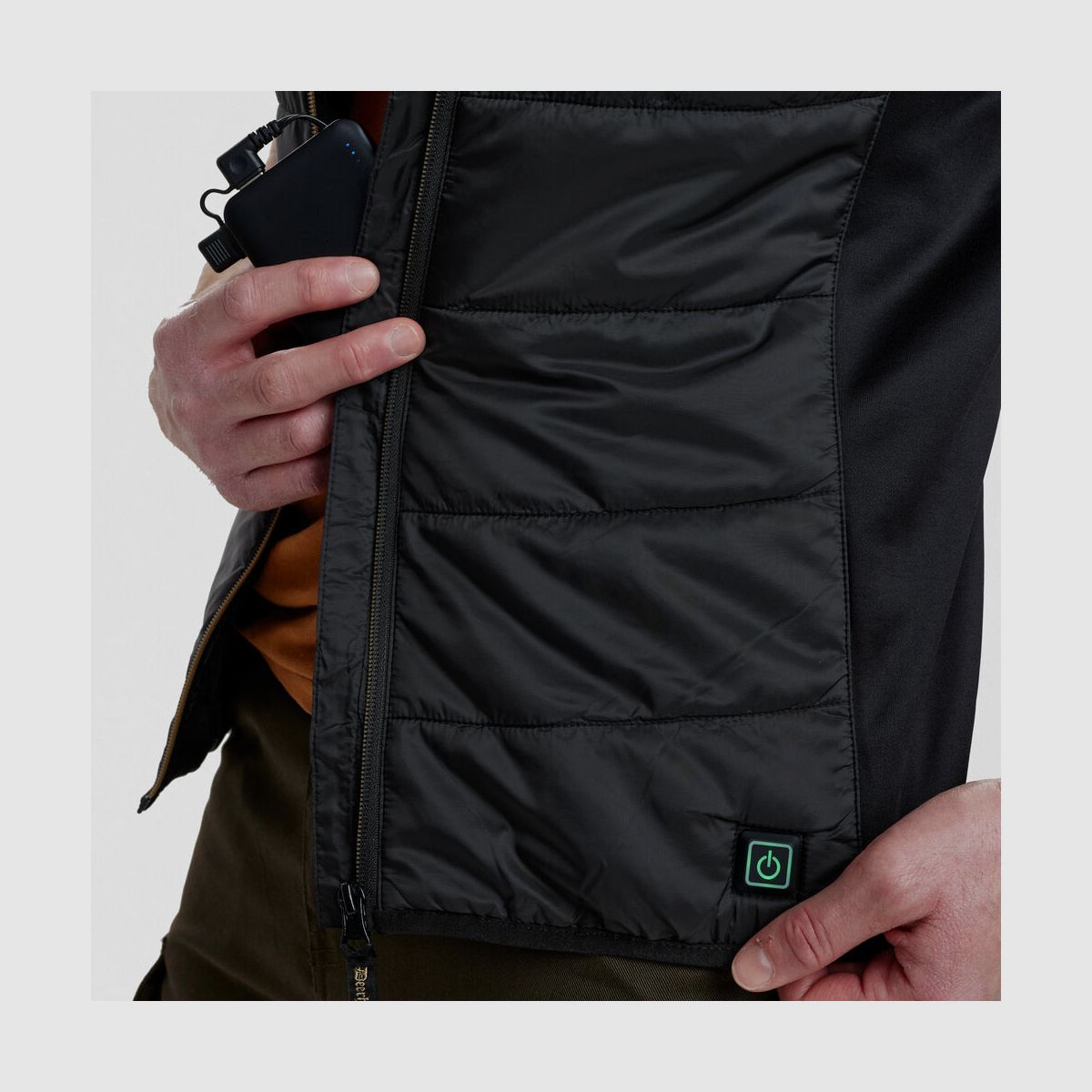 DEERHUNTER Heat Weste Black