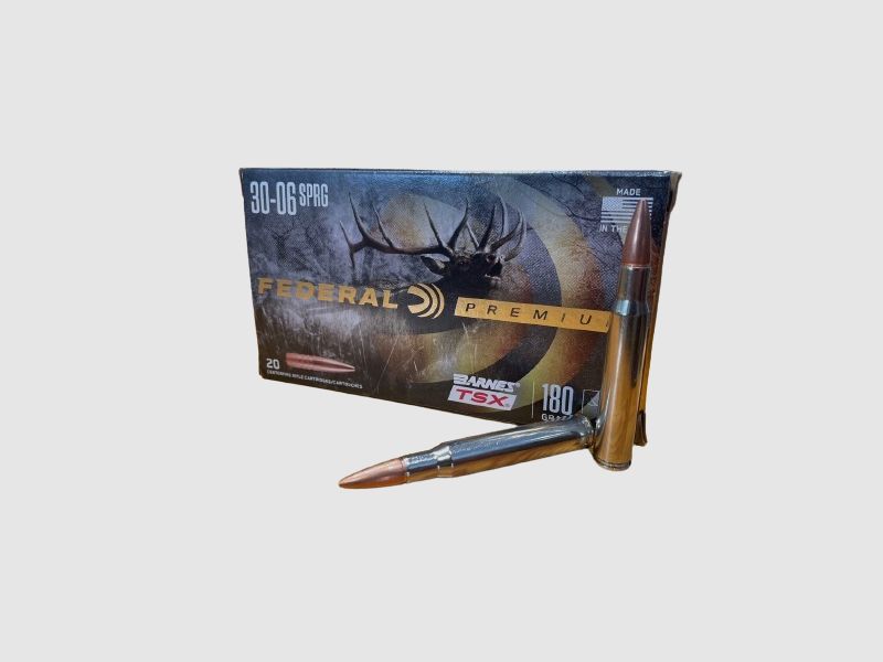 FEDERAL PREMIUM TRIPLE-SHOCK - X-BULLET - VITAL SHOCK - .30-06SPR. - 180 GRS. - 20 SCHUSS