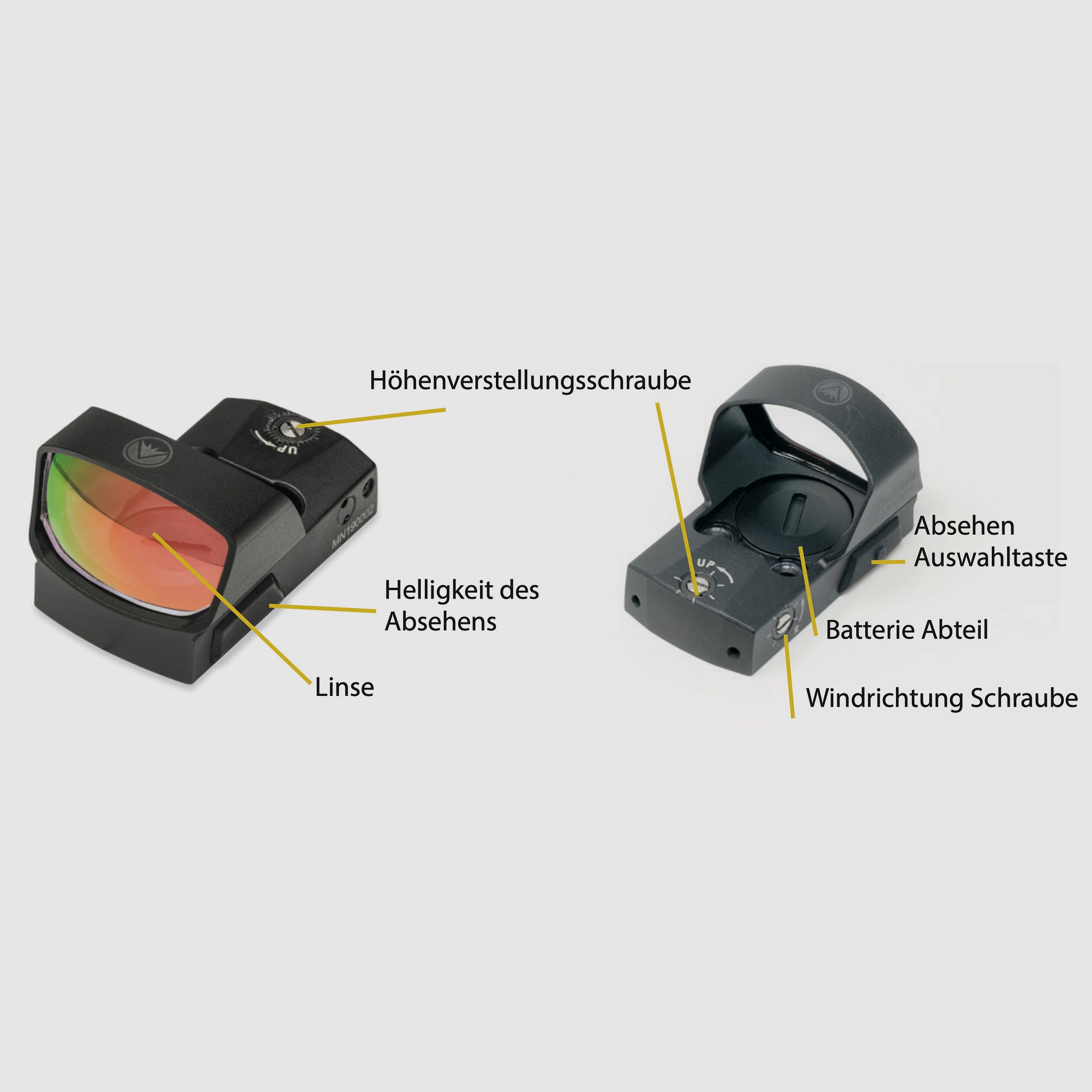 Burris 192500239 FastFire IV Visores Reflex 4 Puntos Impermeable