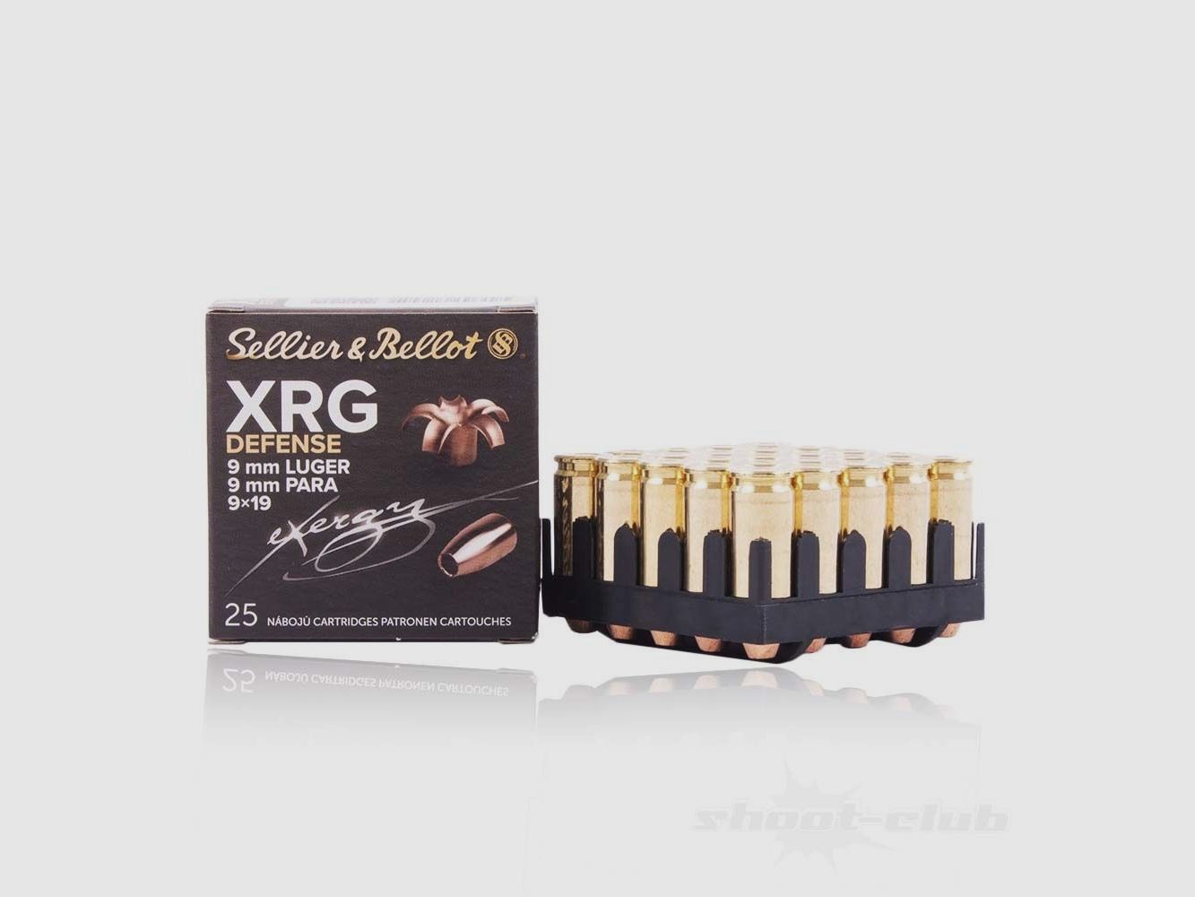 Sellier & Bellot XRG-D 6,5g/100grs 9mmLuger, Bild 3 von 5