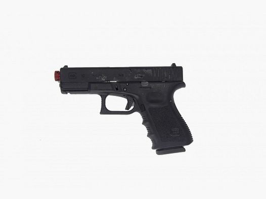 LASER AMMO - Umarex Glock 19 GBB mit R.E.A.L. Kit Green Gas