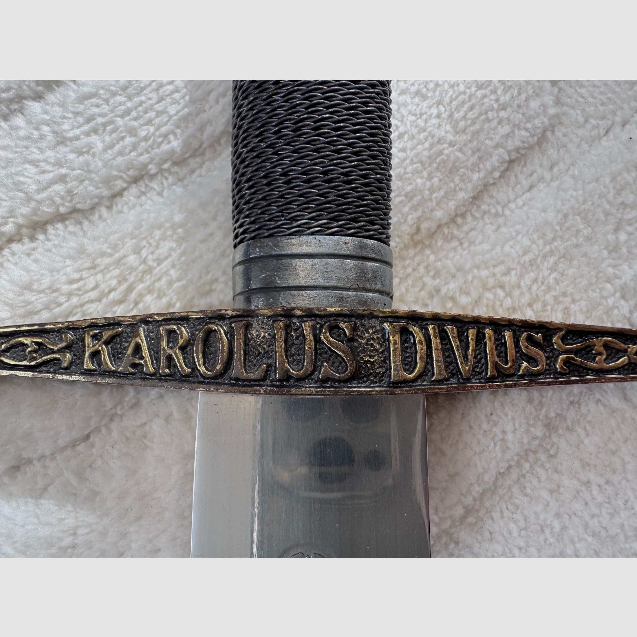 Zierschwert „Carlos V / Carolus Divus“ mit Scheide