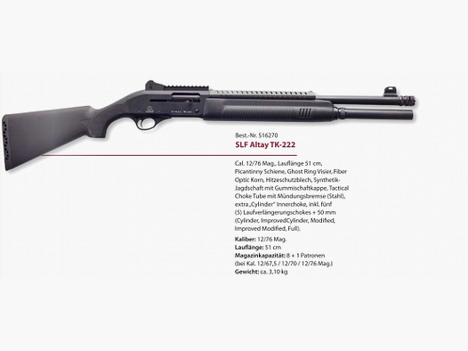 AKKAR SILAH Altay TK-222 12/76