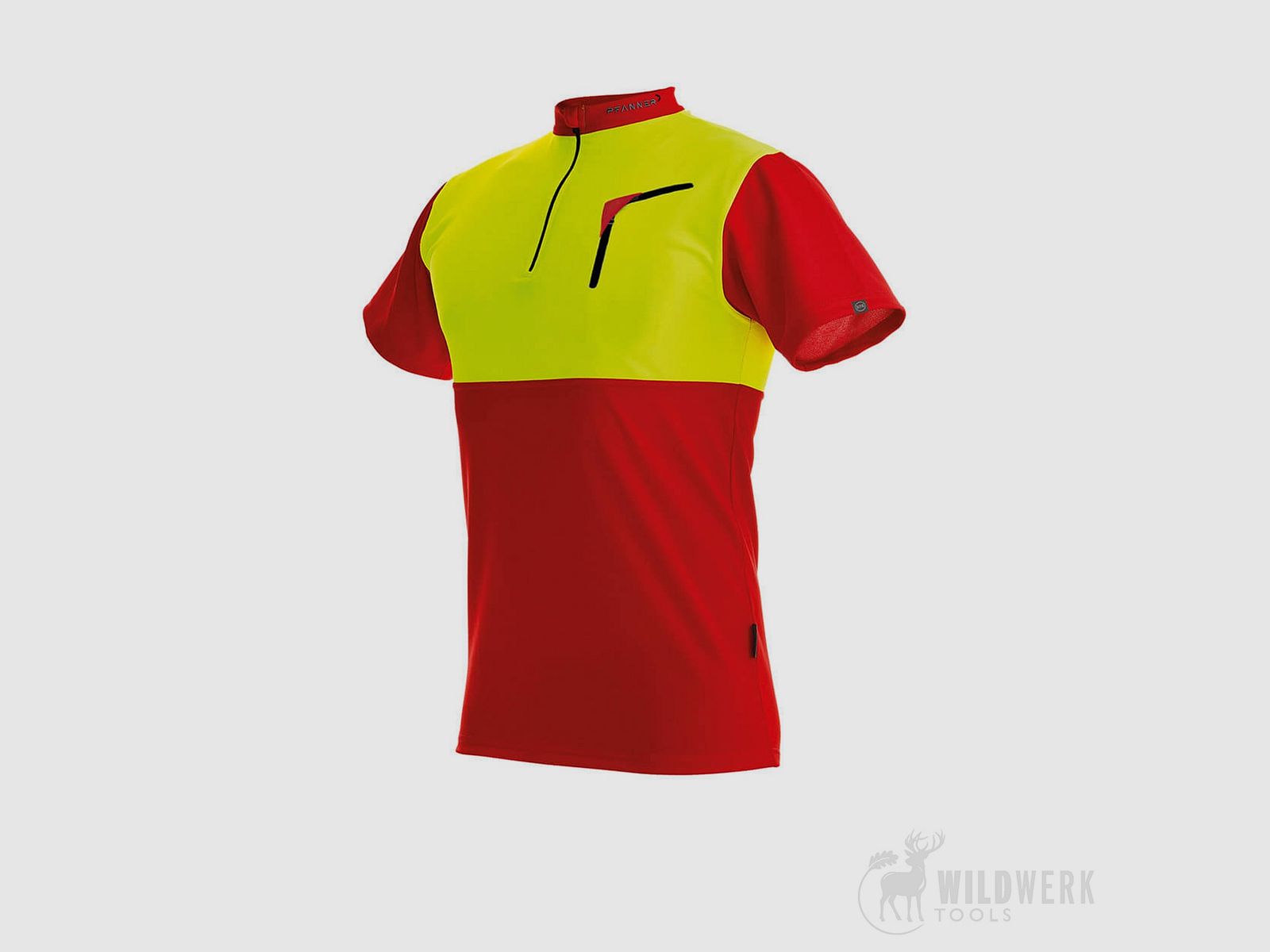 Pfanner Zipp-Neck Shirt short sleeve