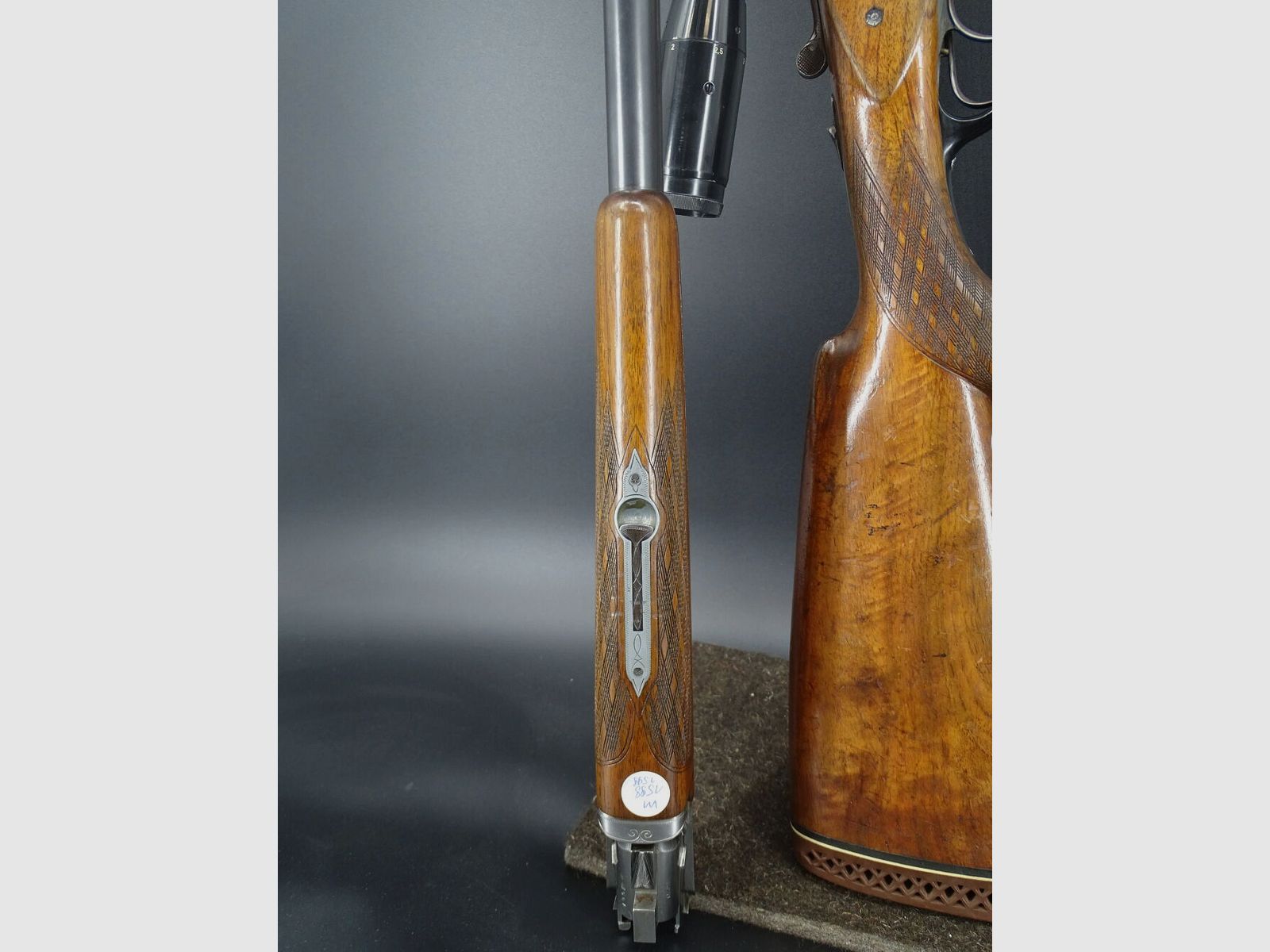 Heym BBF BF 55 met WL kaliber 7x65R 16/70 bouwjaar 1961 BF 55 met WL