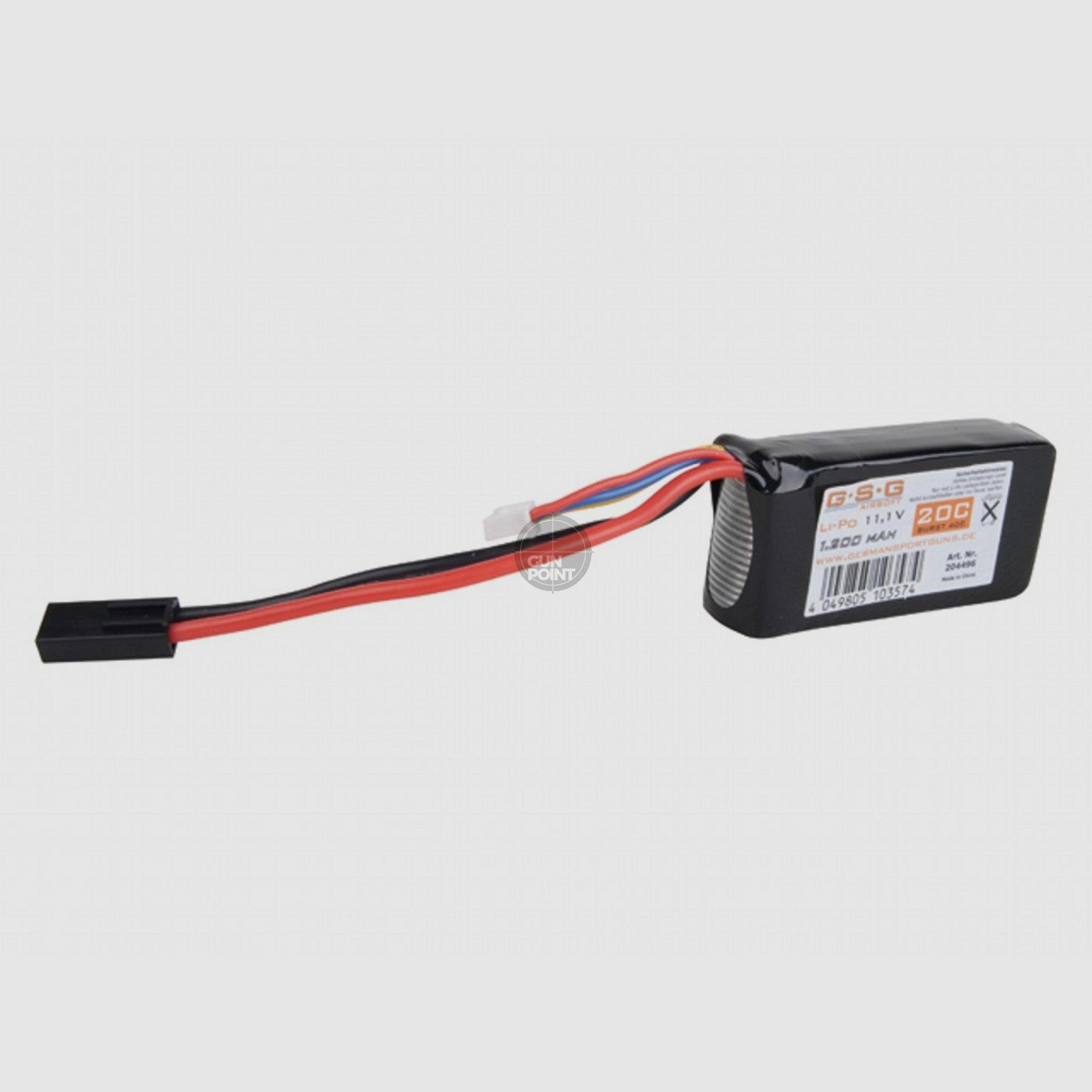 Softair Akku Li-Po 11,1V 1200mAh GSG