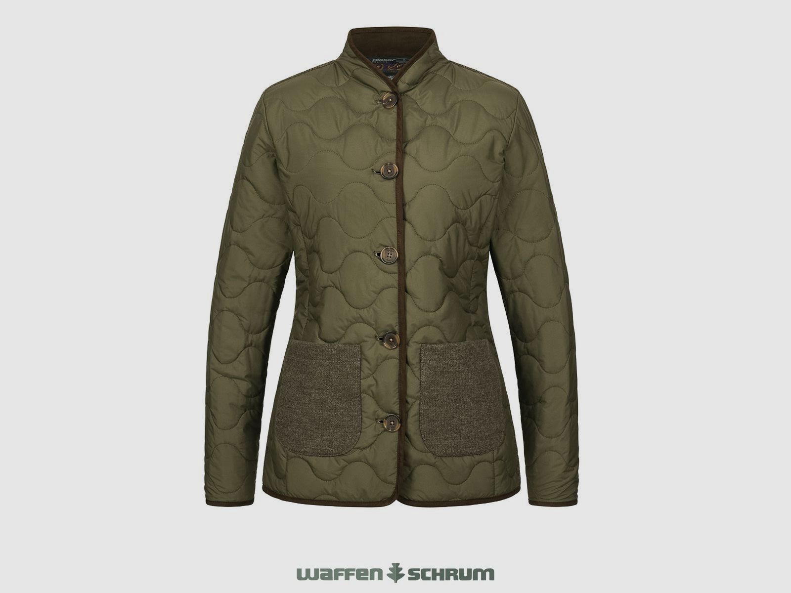 Blaser Jacke Casual Leonie Dunkel oliv