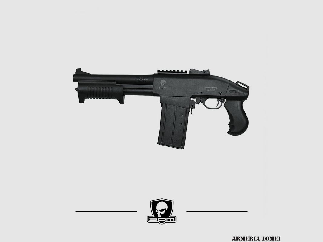 S.D.M. – M870 SHORTY PISTOLE 12/70 Schwarz