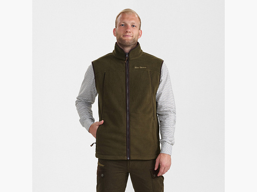 Chaleco de forro polar Deerhunter Eagle para hombre Tarmac Verde 3XL