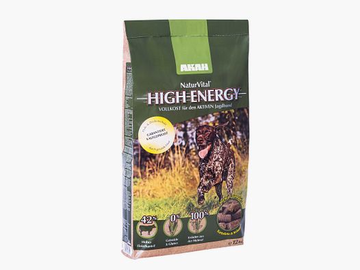 AKAH NaturVital® HIGH ENERGY Karma dla psów 12kg