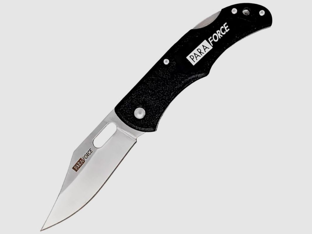 ACCUSHARP Paraforce back-lock folding knife, black, image 1 of 3