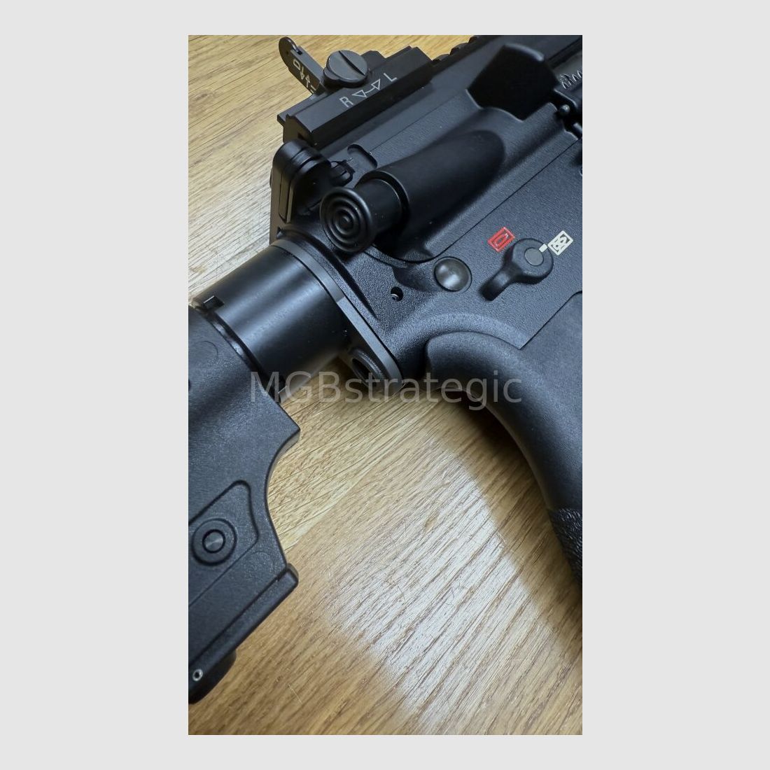 Heckler & Koch MR223 A3 Slim-Line 16.5" barrel - semi-automatic rifle .223Rem system HK416 / only 3.32 kg / barrel turned down / on request long handguard - completely customized according to your wishes