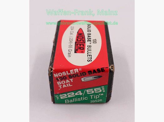 Nosler rifle bullets