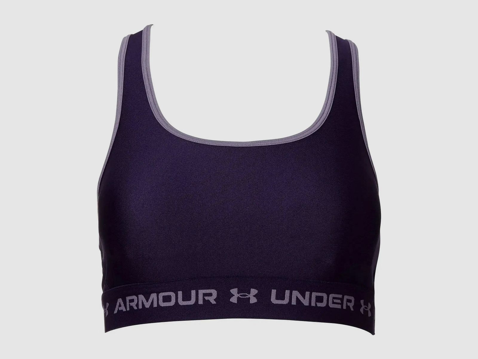Under Armour Biustonosz sportowy dla kobiet Mid Crossback - Czarny / XS