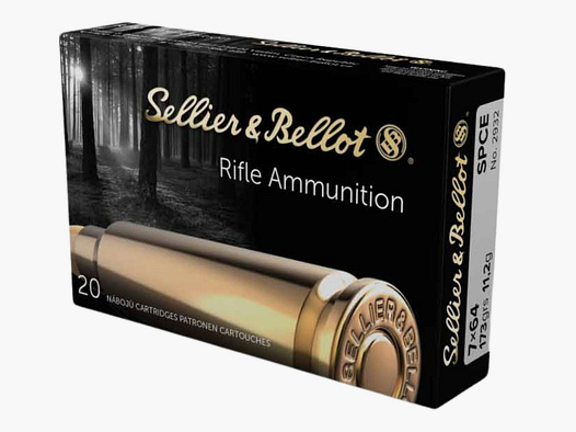 Sellier & Bellot 7x64 Teilmantel CE 11,2g - 173gr.