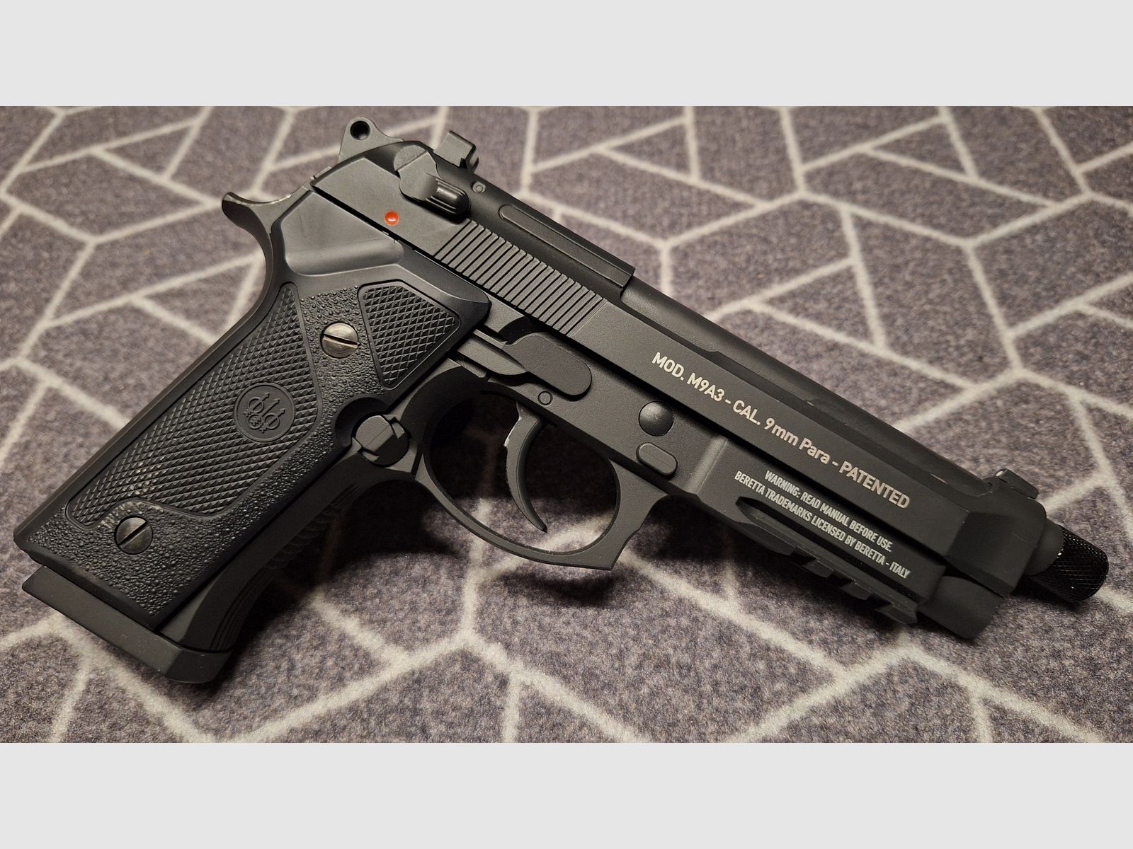 Beretta M9A3 FM CO2 4,5mm BB Blowback schwarz