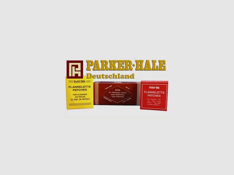 Patches en flanelle de Parker Hale