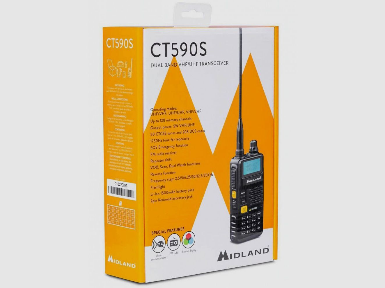 Radio Midland VHF/UHF CT590 S 5W, Bild 4 von 4