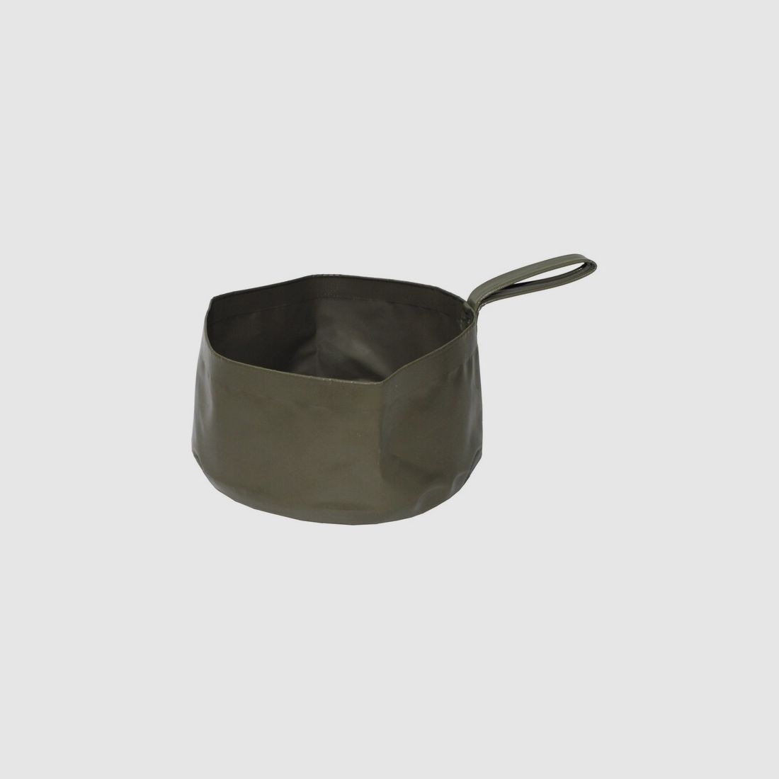Faltschüssel 3,5 l oliv - zum Tränken / Wasser holen / Waschen
