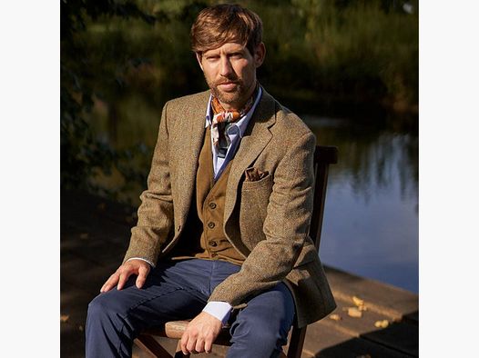 Wellington H-Sakko London Tweed | light green