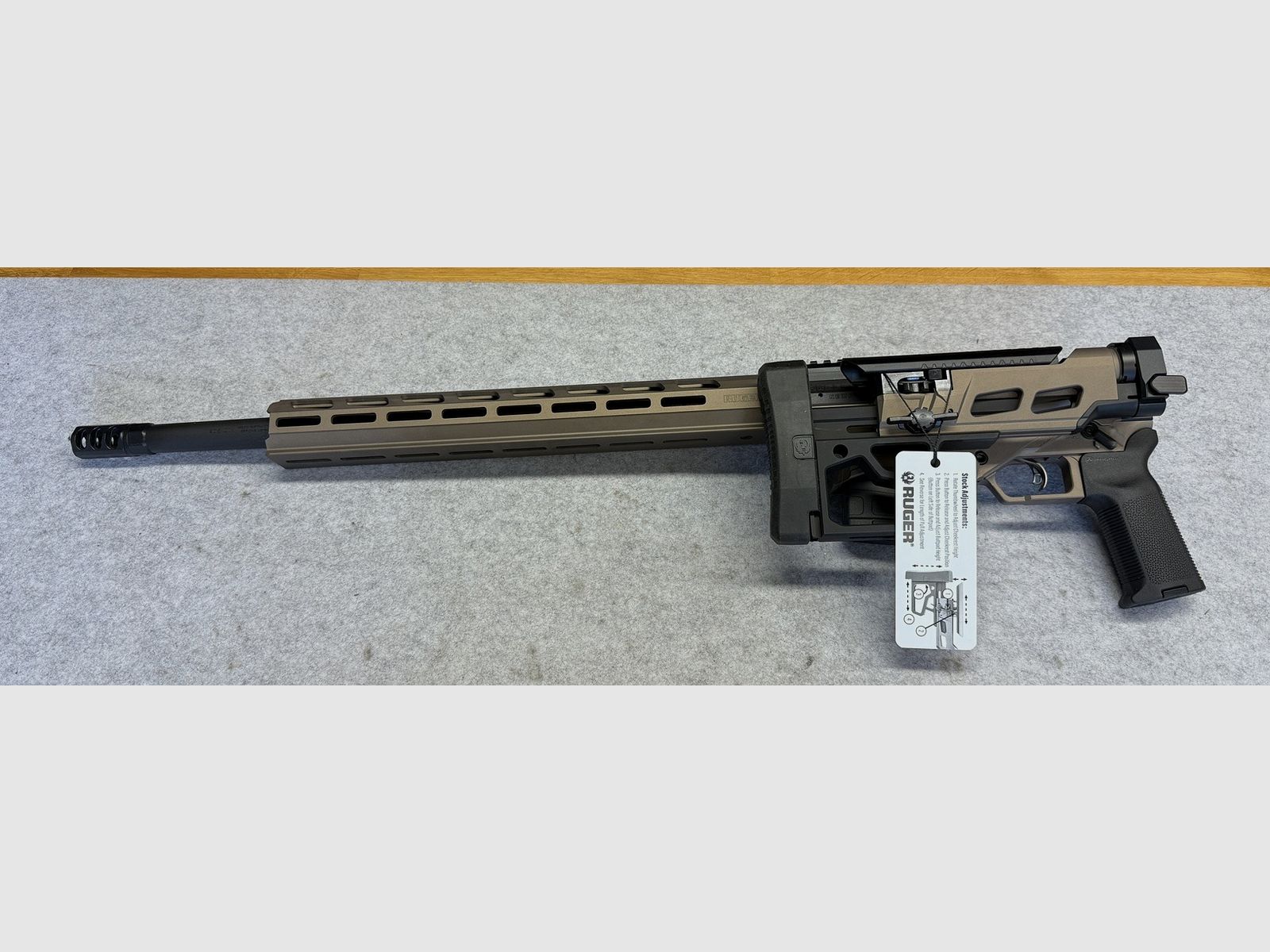 Ruger Precision Rifle (RPR) Gen. 4 im Kaliber .308 Winchester mit 20" Lauf