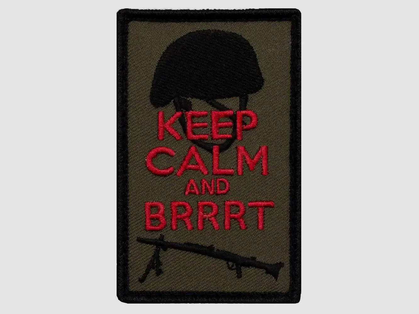Café Viereck Café Viereck Patch Keep calm and Brrrt