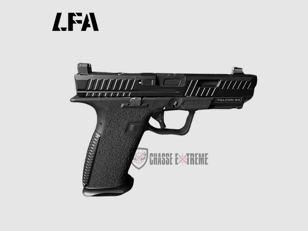 Pistolet LFA Falcon 9XC Black 17 Cps Cal 9x19, image 1 sur 3
