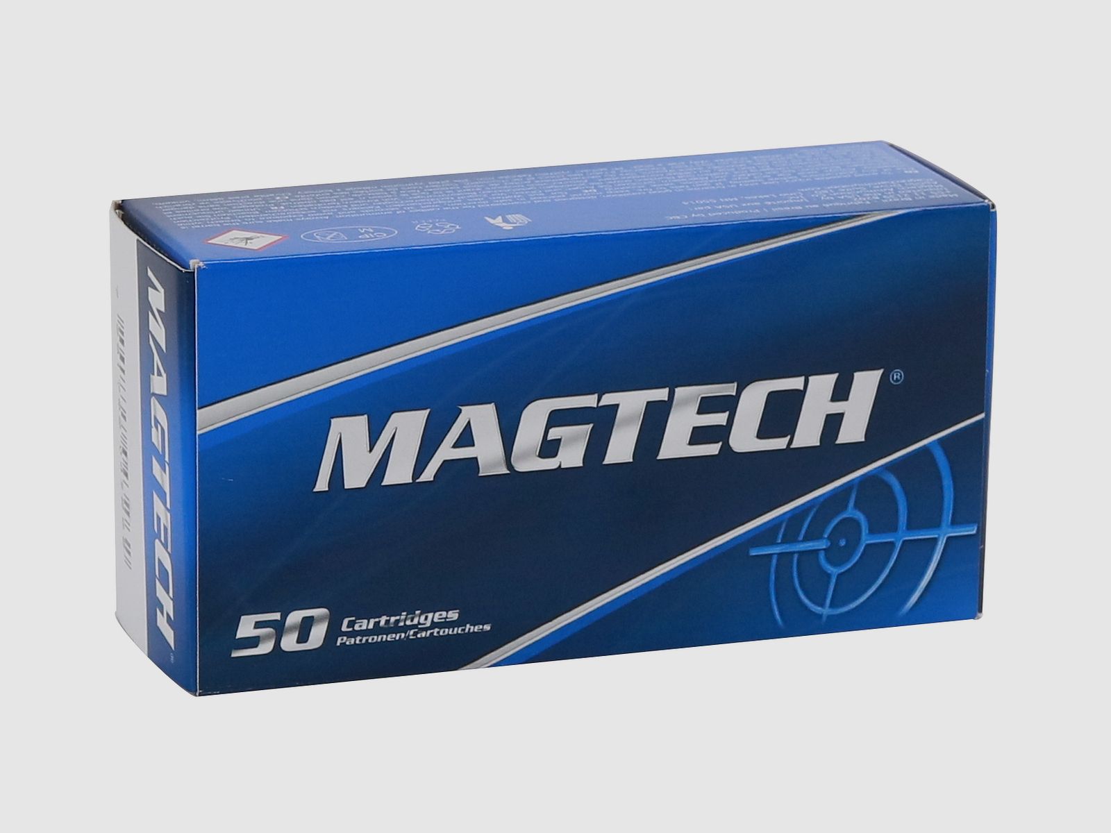 Magtec .357 Magnum à tête plate semi-blindée