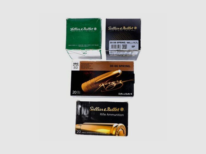 Munition .30-06Sp (85 Schuss) S&B/PPU