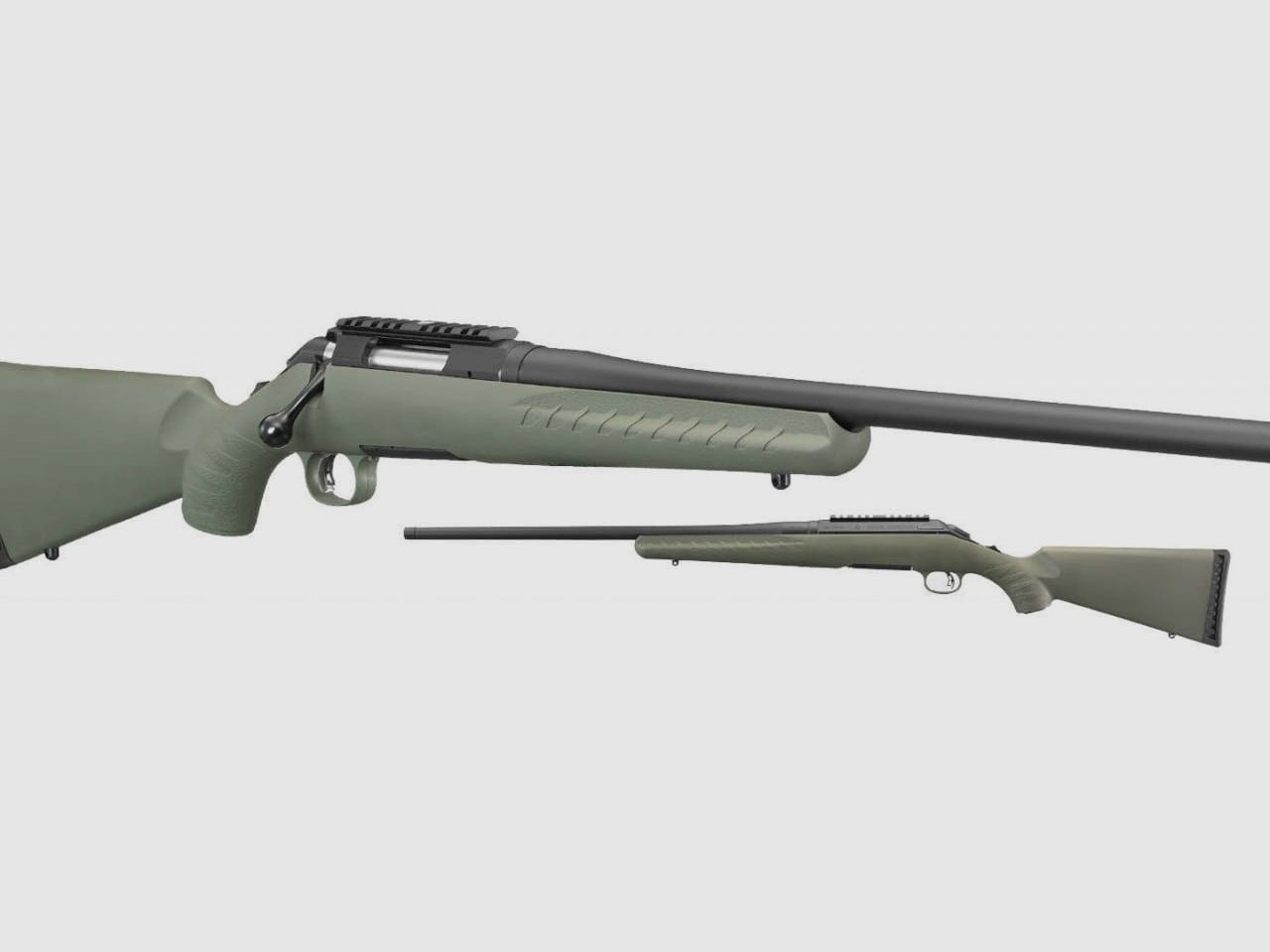 Ruger American Rifle Predator Bolt Action Rifle with Muzzle Thread