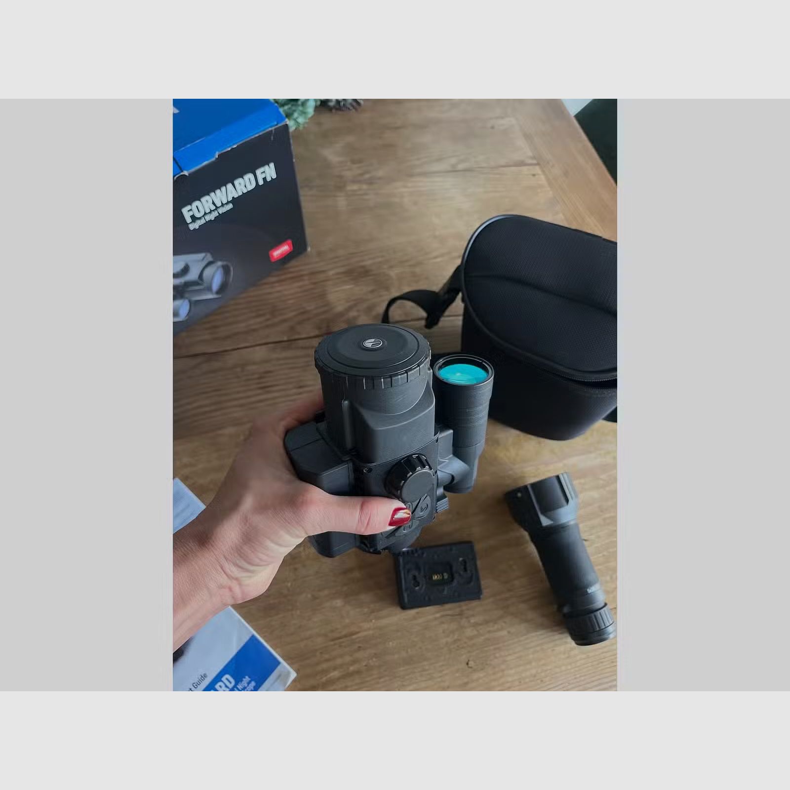 PULSAR Forward FN455 dispositivo di visione notturna con IR‑Strahler – come nuovo, set completo