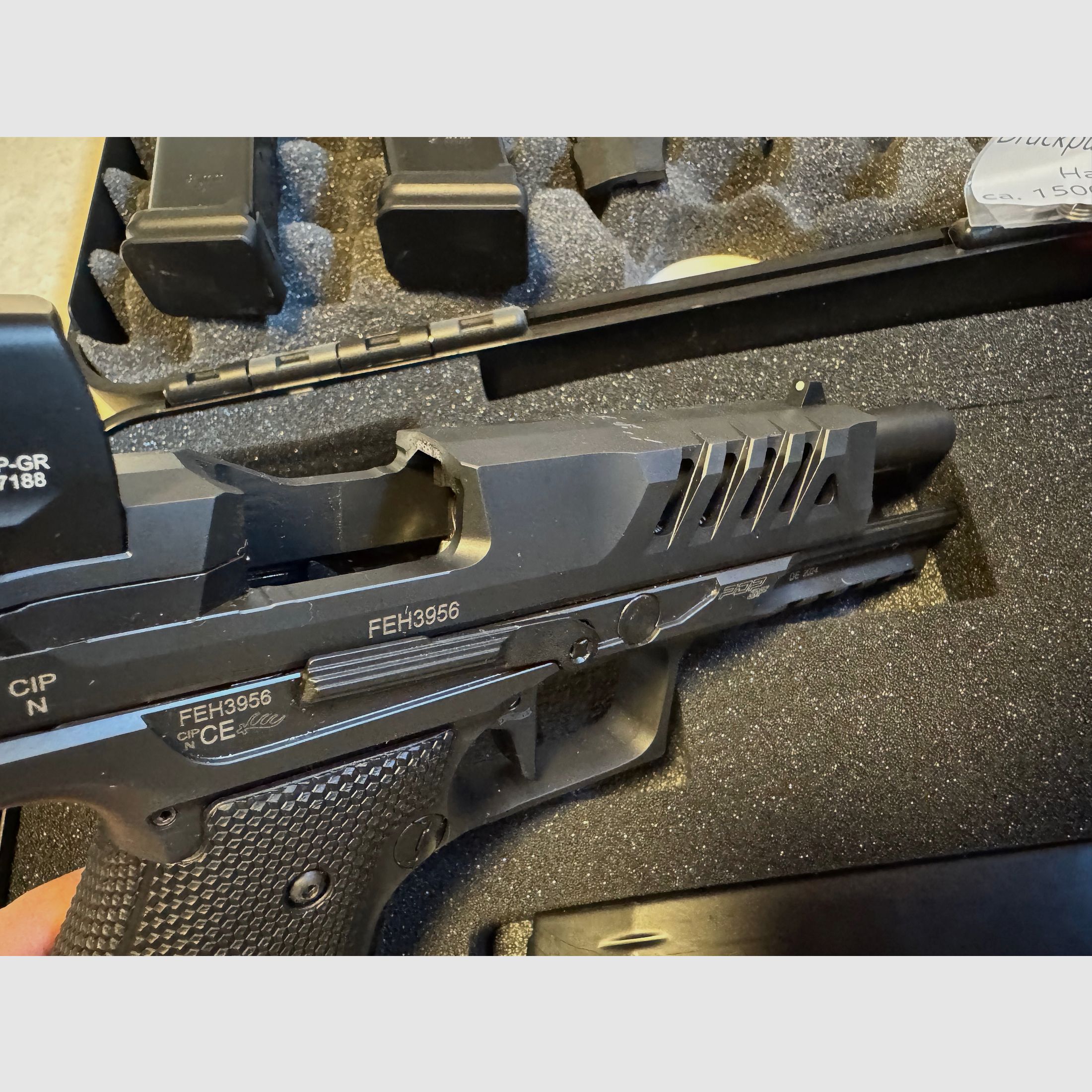 Walther PDP FullSize Match SteelFrame 5“ + Holosun + Holster + Triggertuning // Reserviert