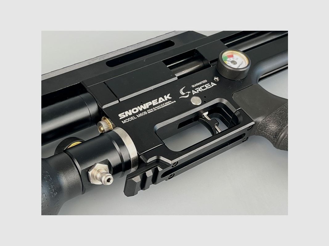 Carabina PCP Arcea-Snowpeak M60B – Botella Carbono, imagen 5 de 6