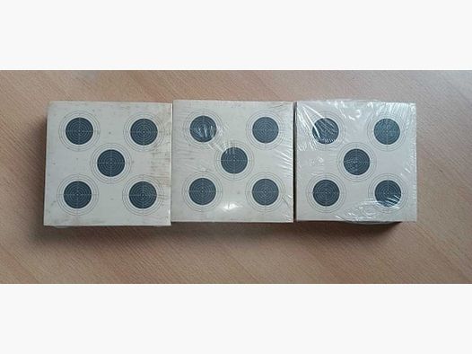 Luchtgeweer schijven 10m met 5 spiegels