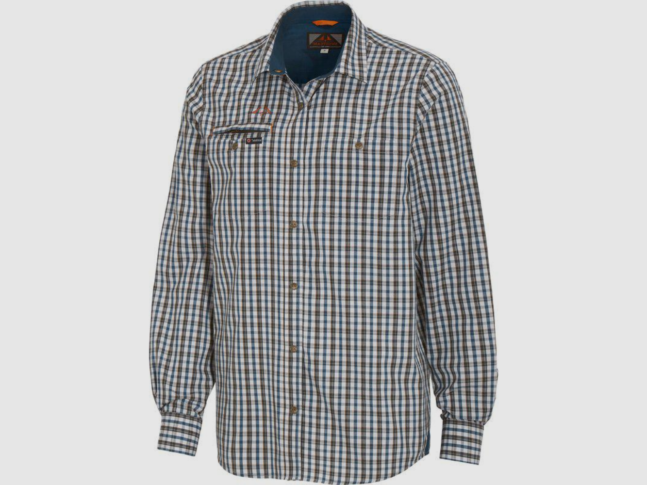 Camisa de cuadros Lynx Antibite Azul – Talla: m, imagen 2 de 2