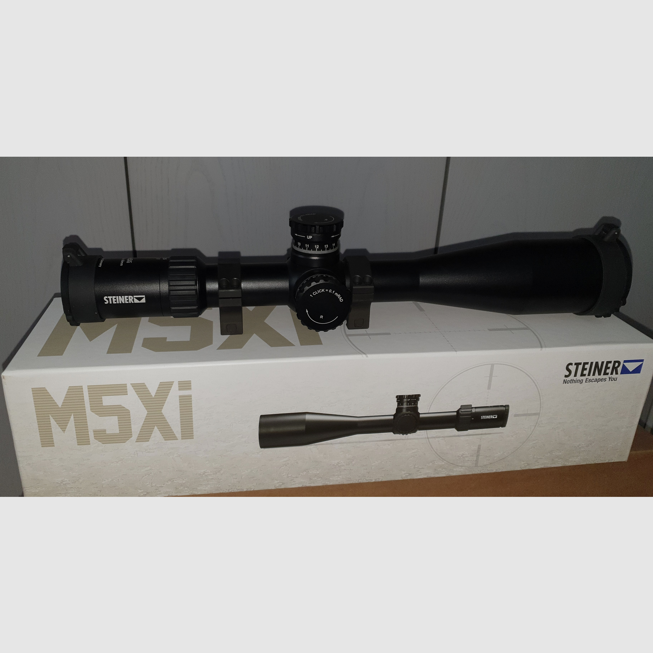 Steiner M5XI 5-25x56 MSR 2 inkl. Montageringe für Picatinnyschiene