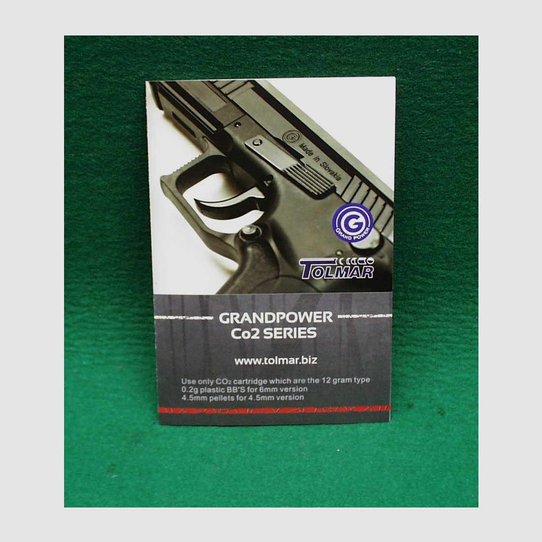 Tolmar X-Calibur Grandpower CO2 pistol