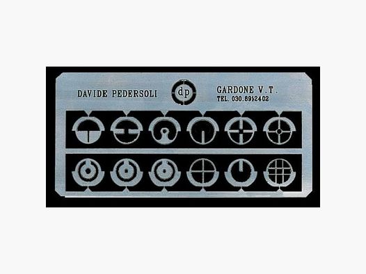 Kit 12 Inserts Interchangeables Davide Pedersoli