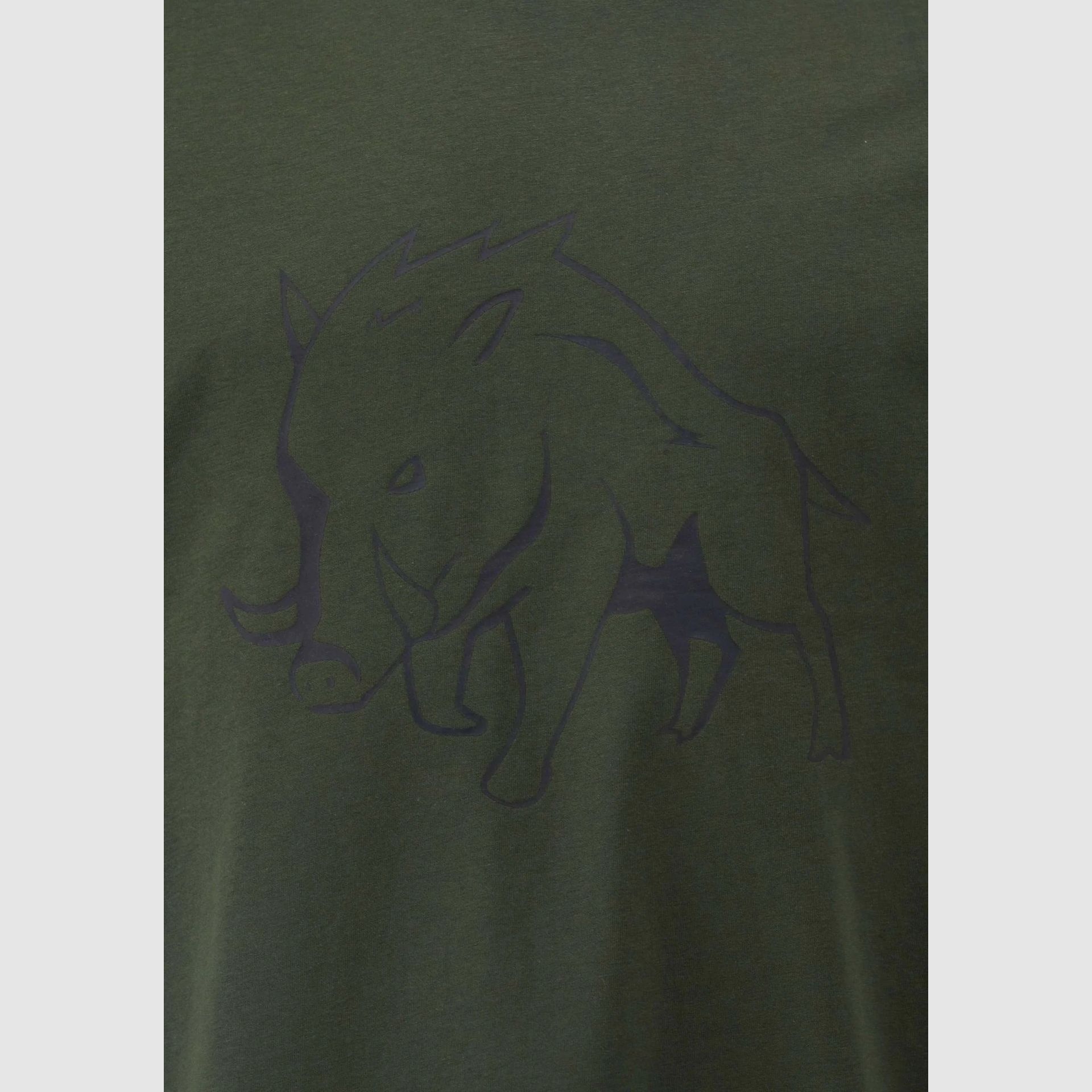 OS Trachten T-shirt cinghiale verde, immagine 3 di 4