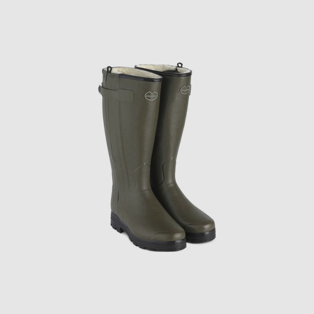 Gumowe buty Le Chameau "Chasseur" z wełnianą podszewką, zdjęcie 1 z 10