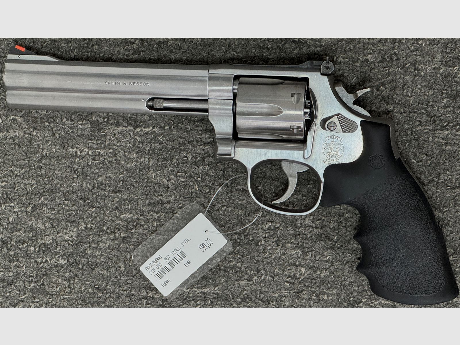 Smith&Wesson 686 Stainless 6 Zoll Lauf .357Mag. Revolver 