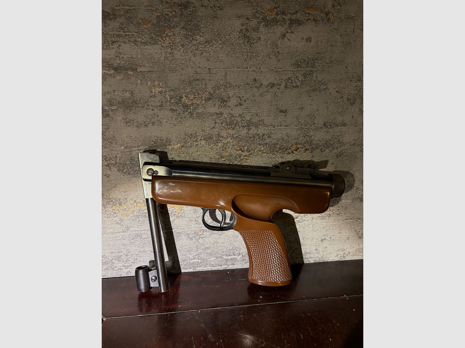 Pistolet à air à canon rayé