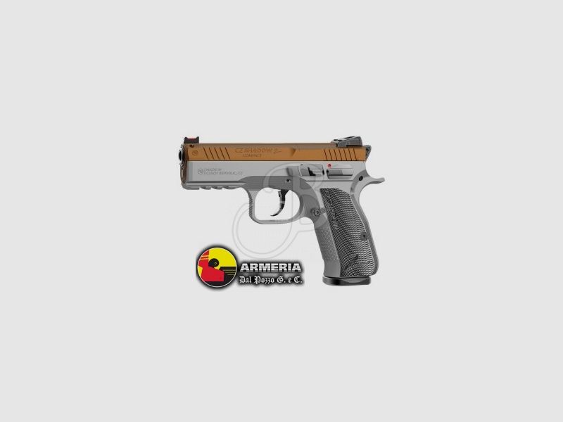 CZ SHADOW 2 9 LUGER COMPACT INDUSTRIAL GOLD