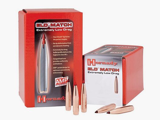Hornady Bullets .264 / 6.5mm ELD-Match – 140gr #26331