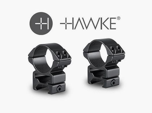 Hawke Match pierścienie montażowe Weaver 25 mm wysokie