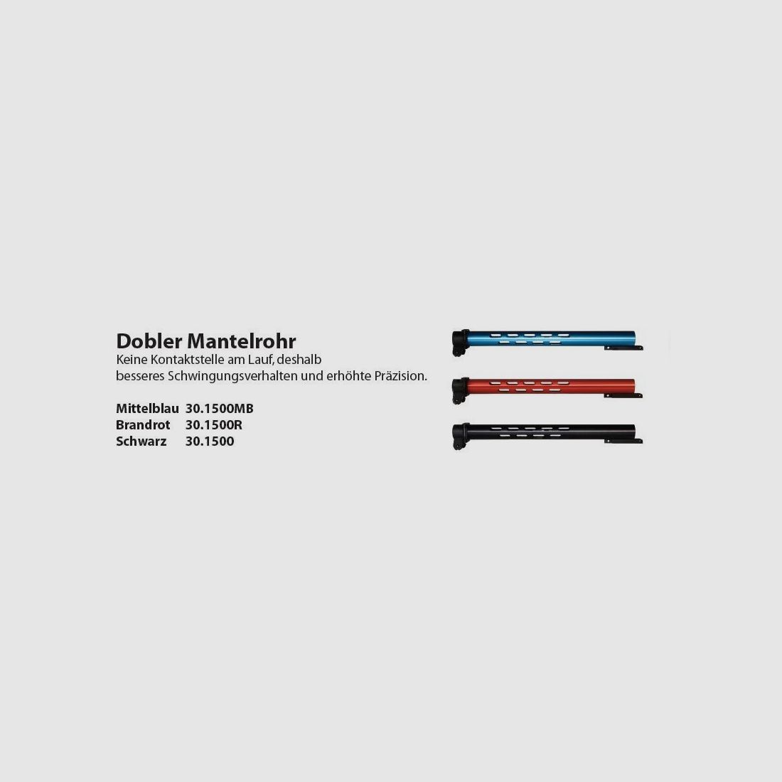 Wyss Dobler Stgw57 copricanna nero