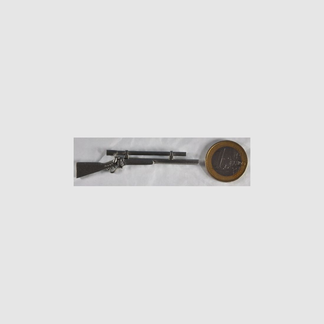 Sharps Scharfschützen-Gewehr als Metall-Anstecker