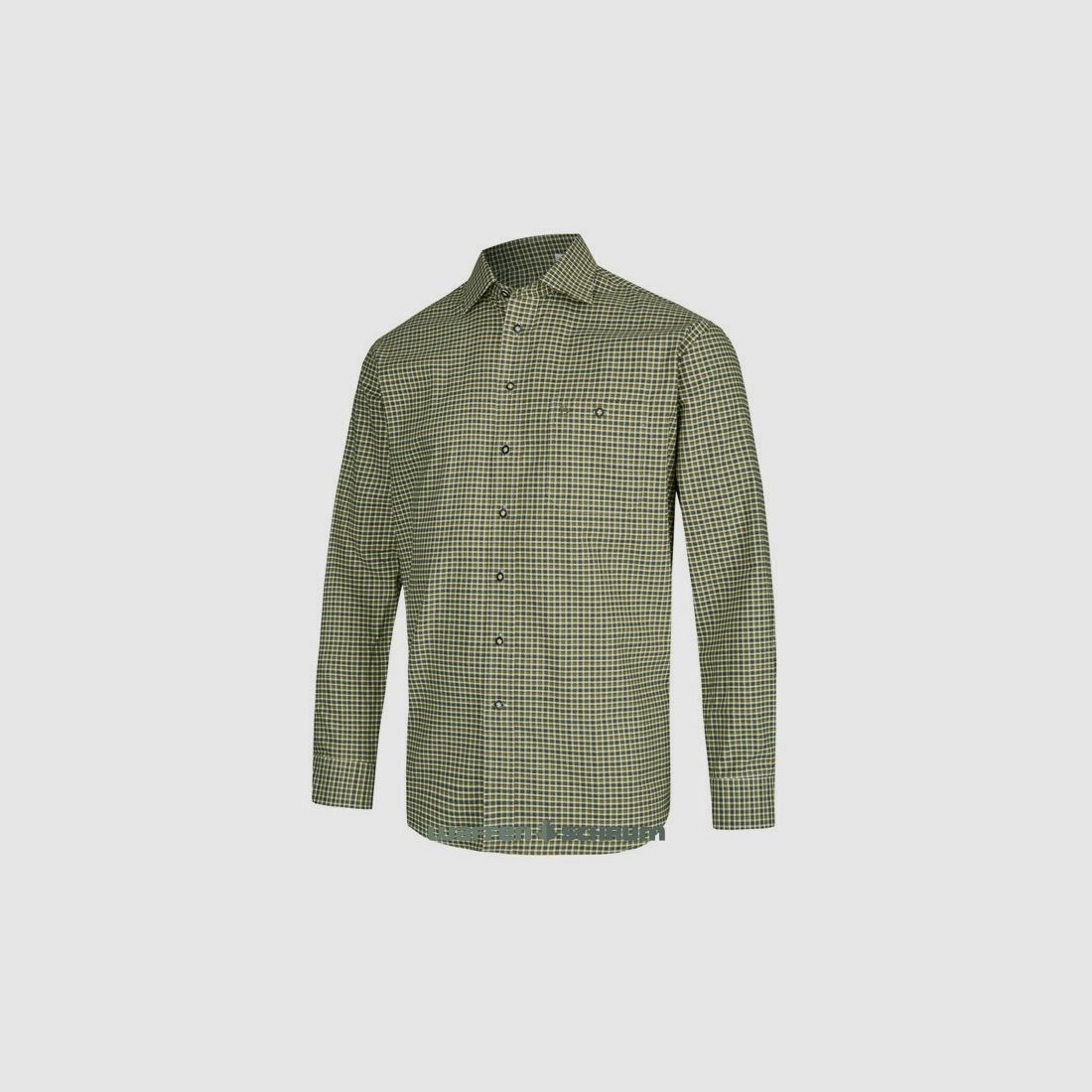 Böcker Hemd Comfort Fit Vollzwirn  oliv