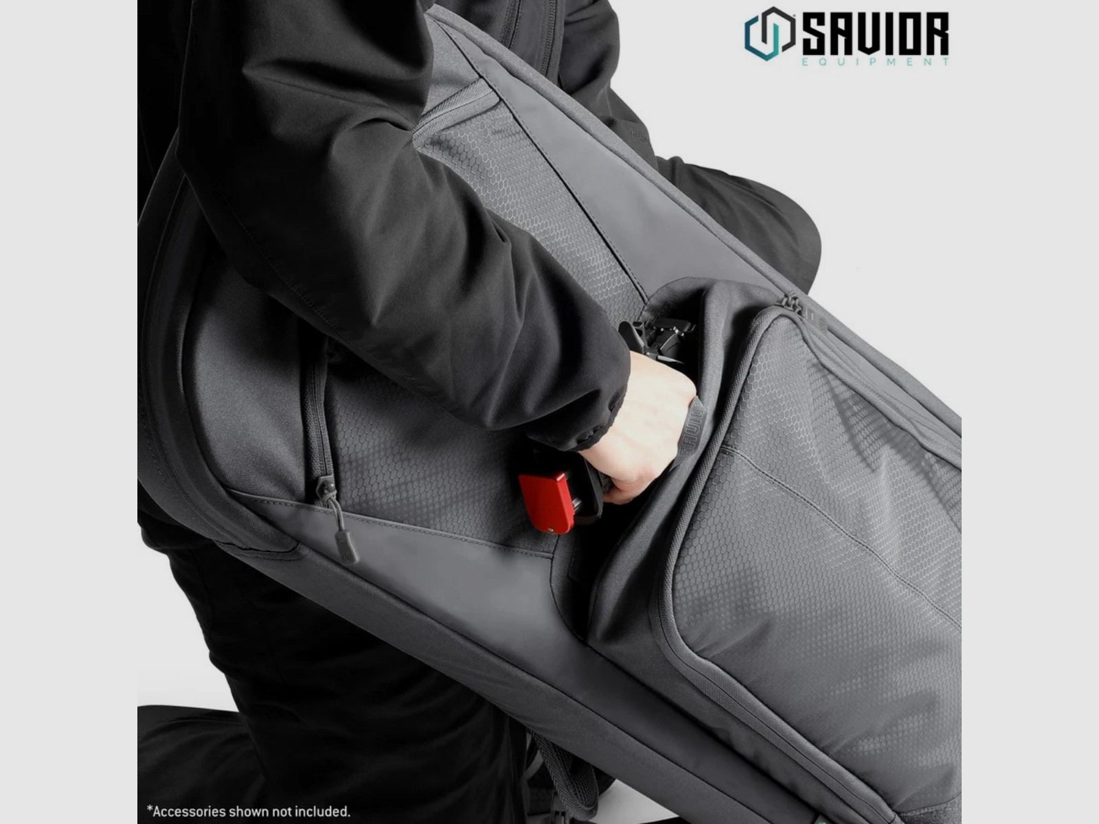 Savior – Borsa per un singolo fucile – Specialist Series Covert – 30" – SW Gray – RB-SGSPORT30-WS-GS, immagine 4 di 6